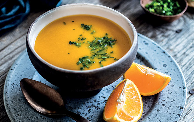 Krem juha od batata i đumbira